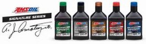 Amsoil Signature Series Synthetic motor oils graphic